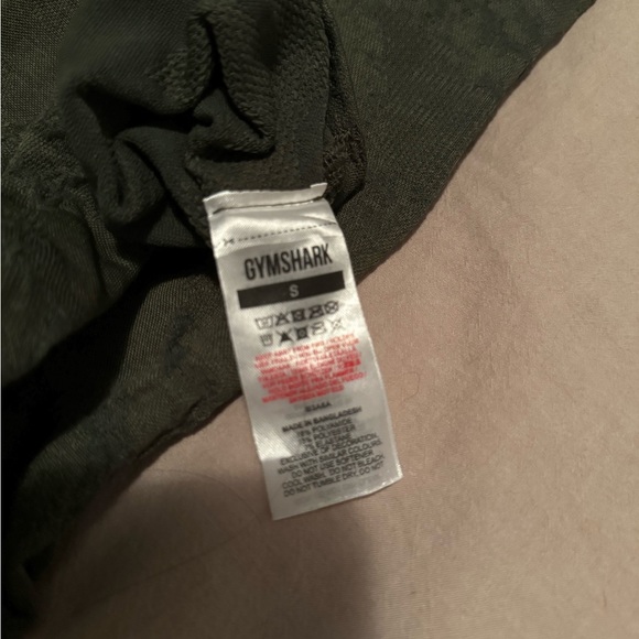 Gymshark Adapt Camo Seamless Leggings - Moss Olive/Core Olive - Picture 5 of 5